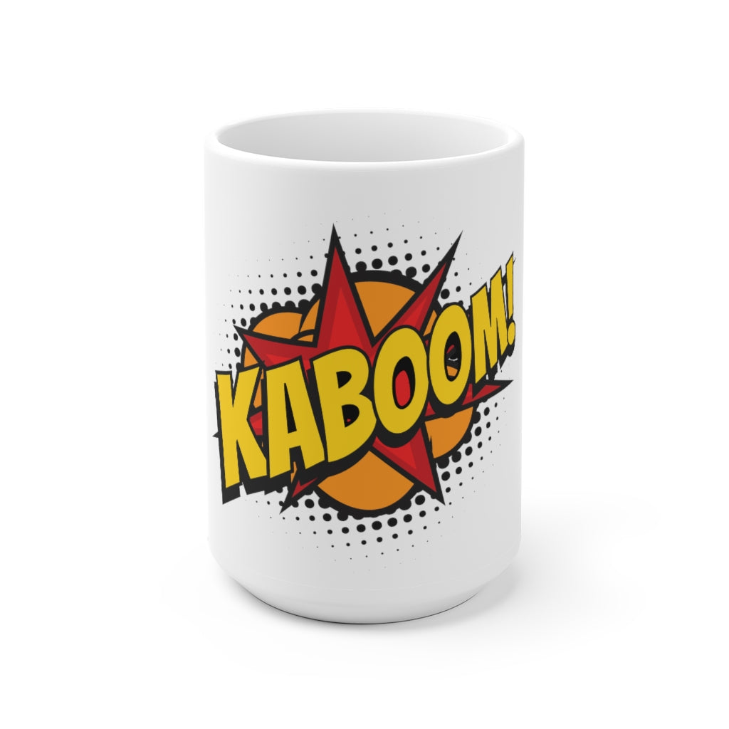 Classic Ceramic Mug - Kaboom Splash Center