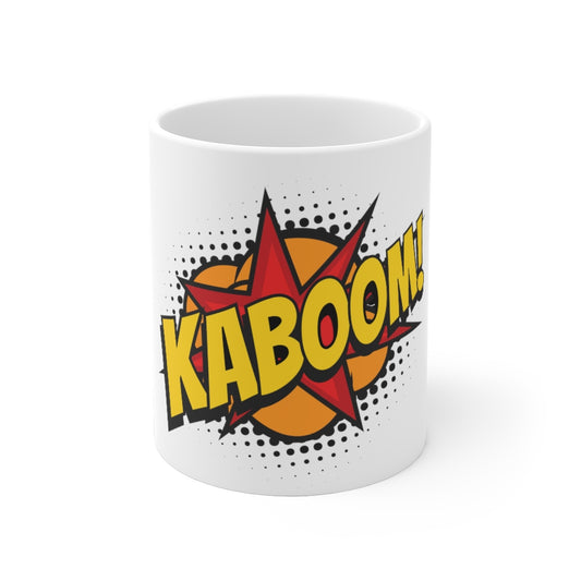 Classic Ceramic Mug - Kaboom Splash Center