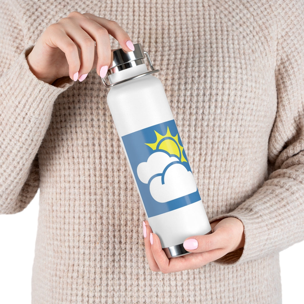 22oz Vacuum Insulated Bottle - Logo